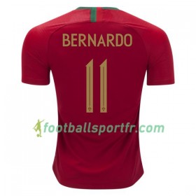 Tenue Portugal Bernardo 11 Domicile Coupe du monde 2018 Maillot de Foot